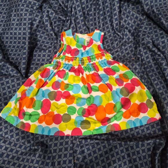 dress color dots carters newborn - Picture 1 of 7